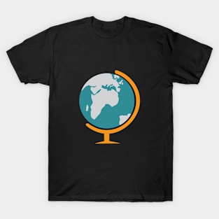 T-shirt with a globe T-Shirt